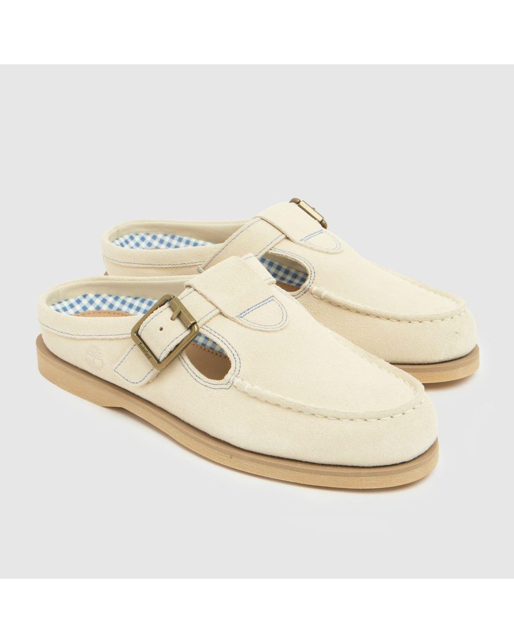 Timberland Natural Classic Boat Mule Sandals