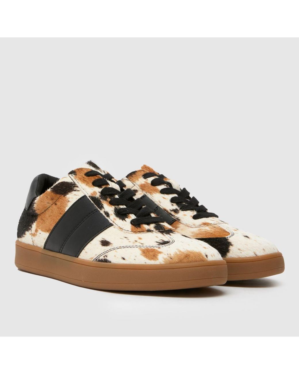 Schuh Brown Miley Leather Trainer Trainers