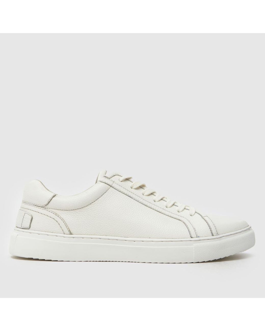 Schuh White Whit Casual Trainers for men