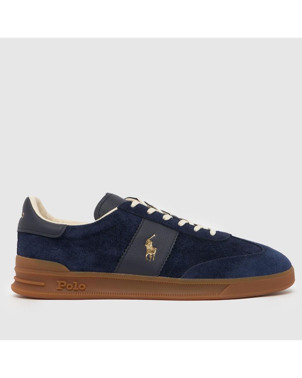 Polo Ralph Lauren Blue Heritage Aera Trainers for men