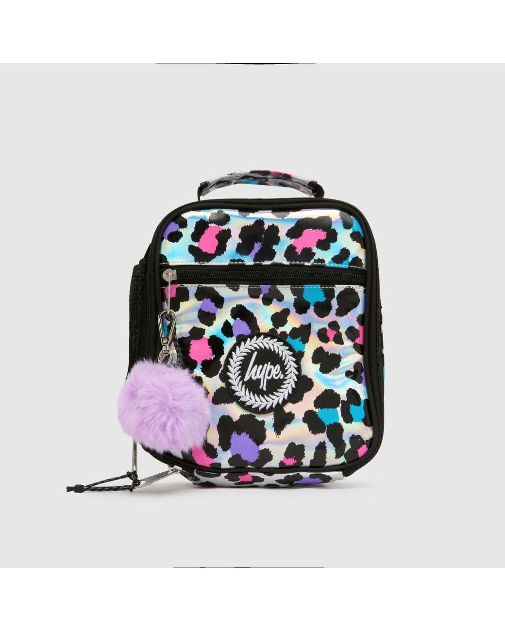 Hype Metallic Leopard Lunch Bag