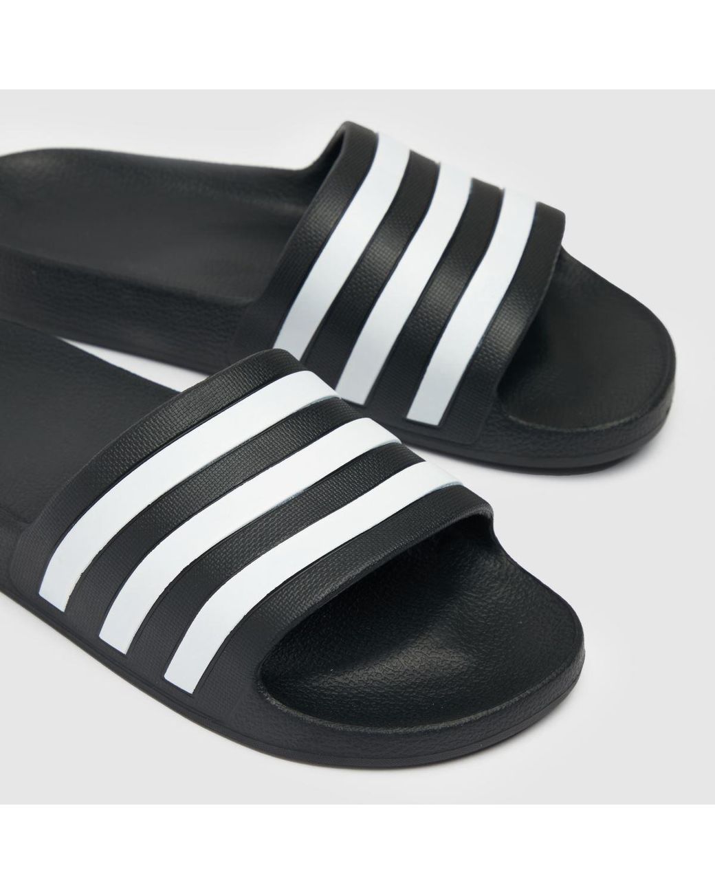 Adidas Black Schuh Adilette Aqua Sandals for men