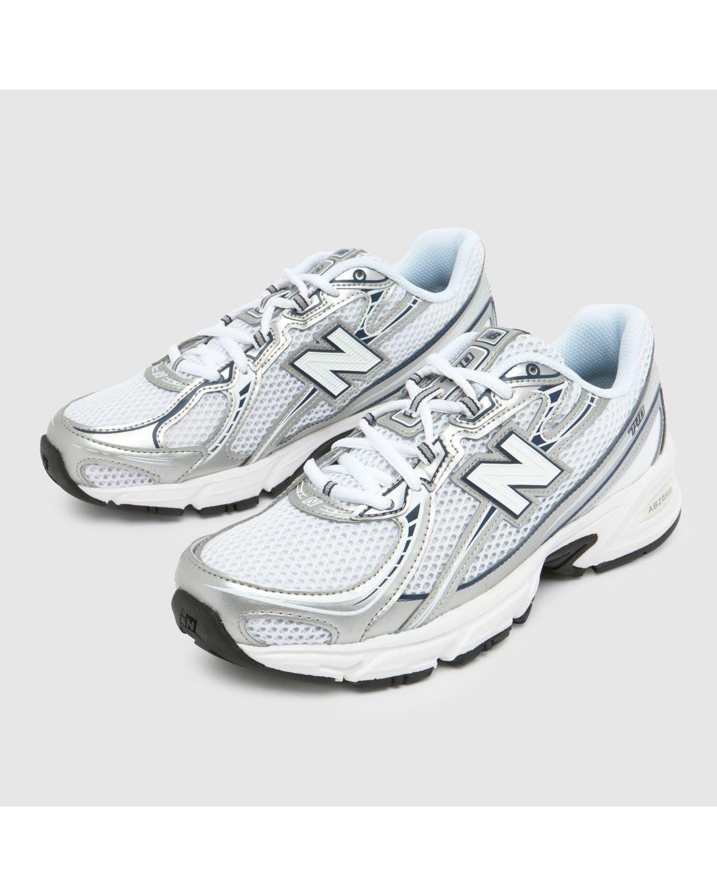 New Balance White 740 Trainers