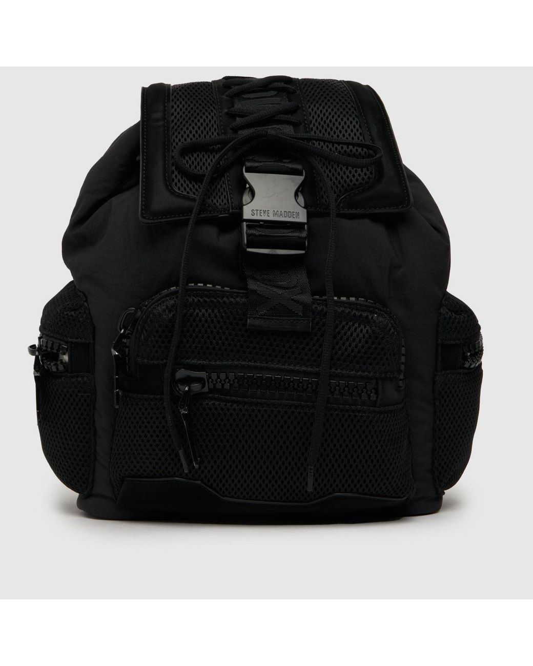 Steve Madden Black Bmech Backpack
