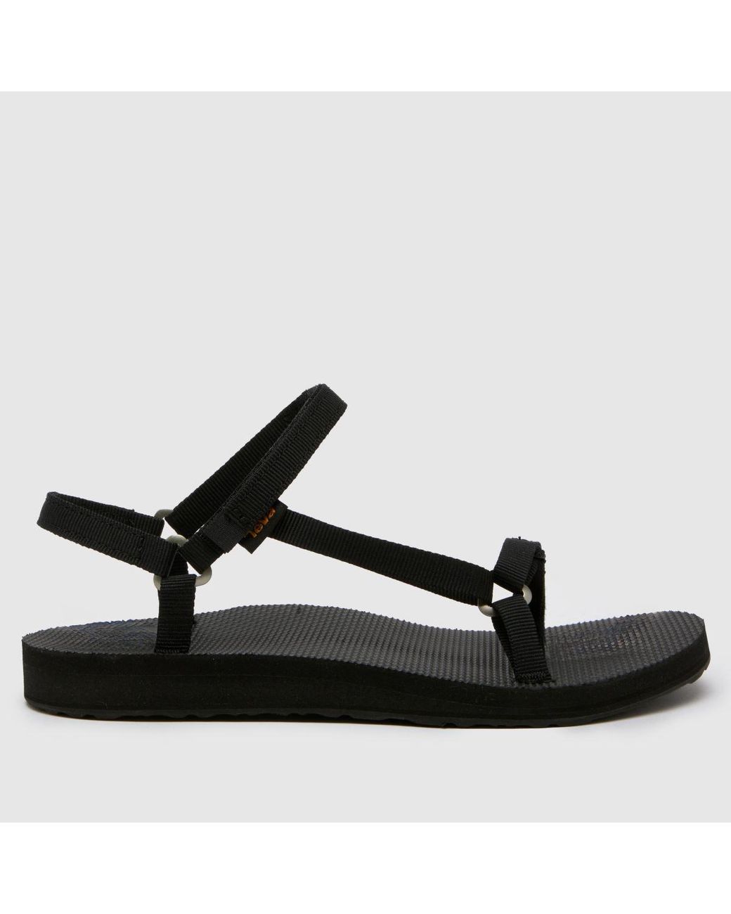 Teva Black Original Universal Slim Sandals