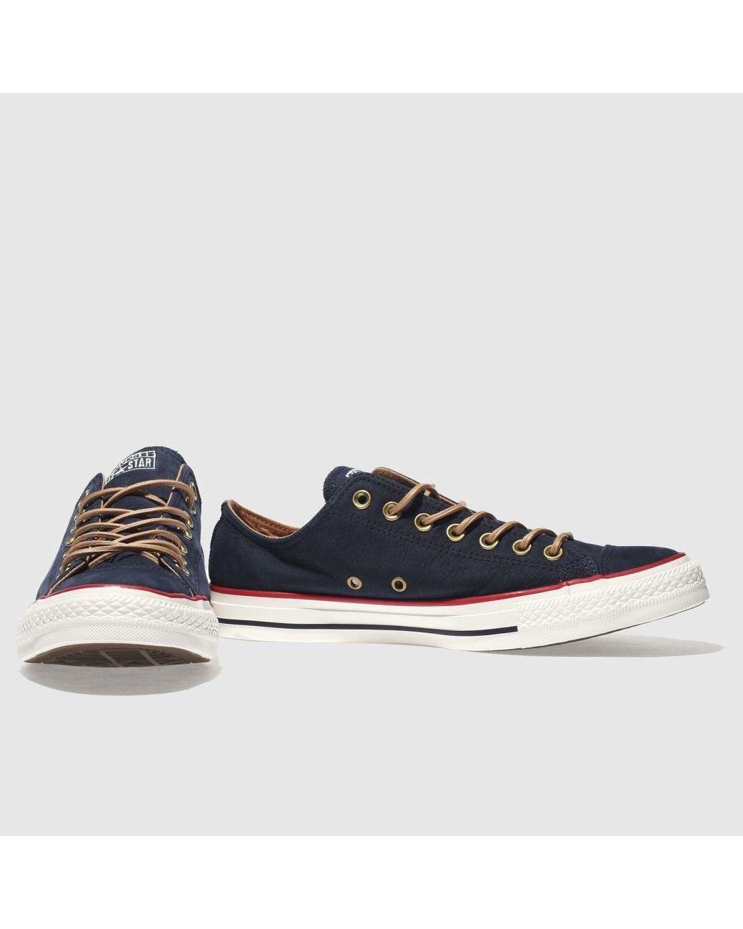 Converse All Star Earthy Buck Ox Trainers in Blue for Men | Lyst UK
