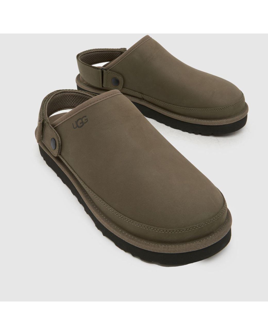 Ugg Brown Goldencoast Clog Sandals for men