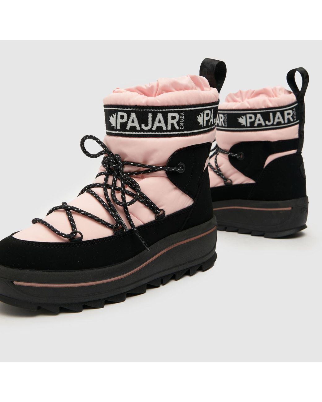 Pink and hotsell black snow boots