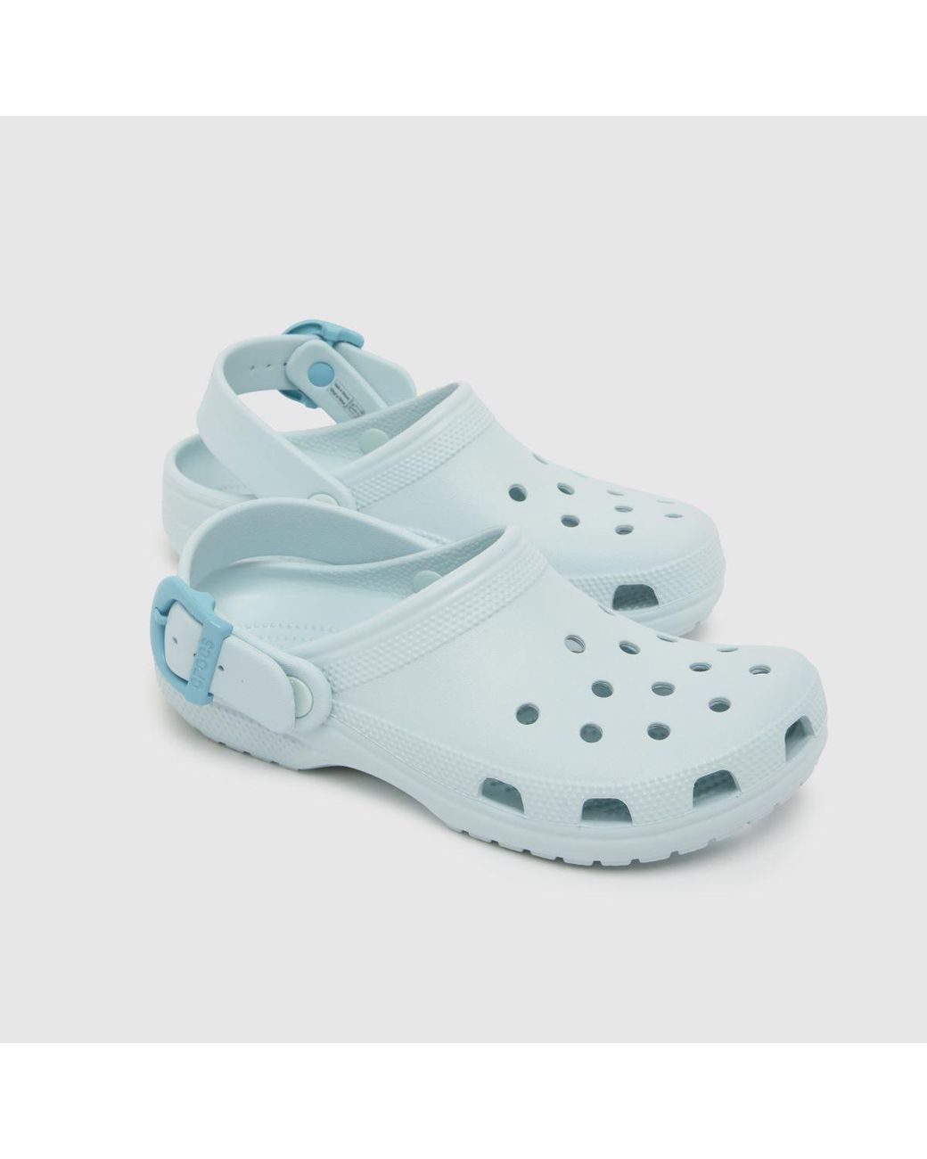CROCSTM Blue Classic Buckle Clog Sandals