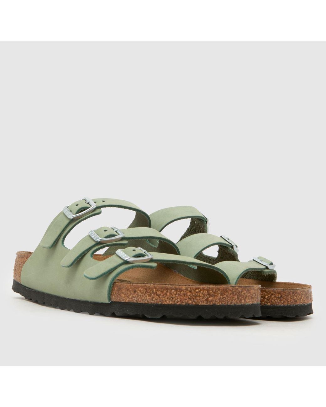 Birkenstock Green Florida Sandals