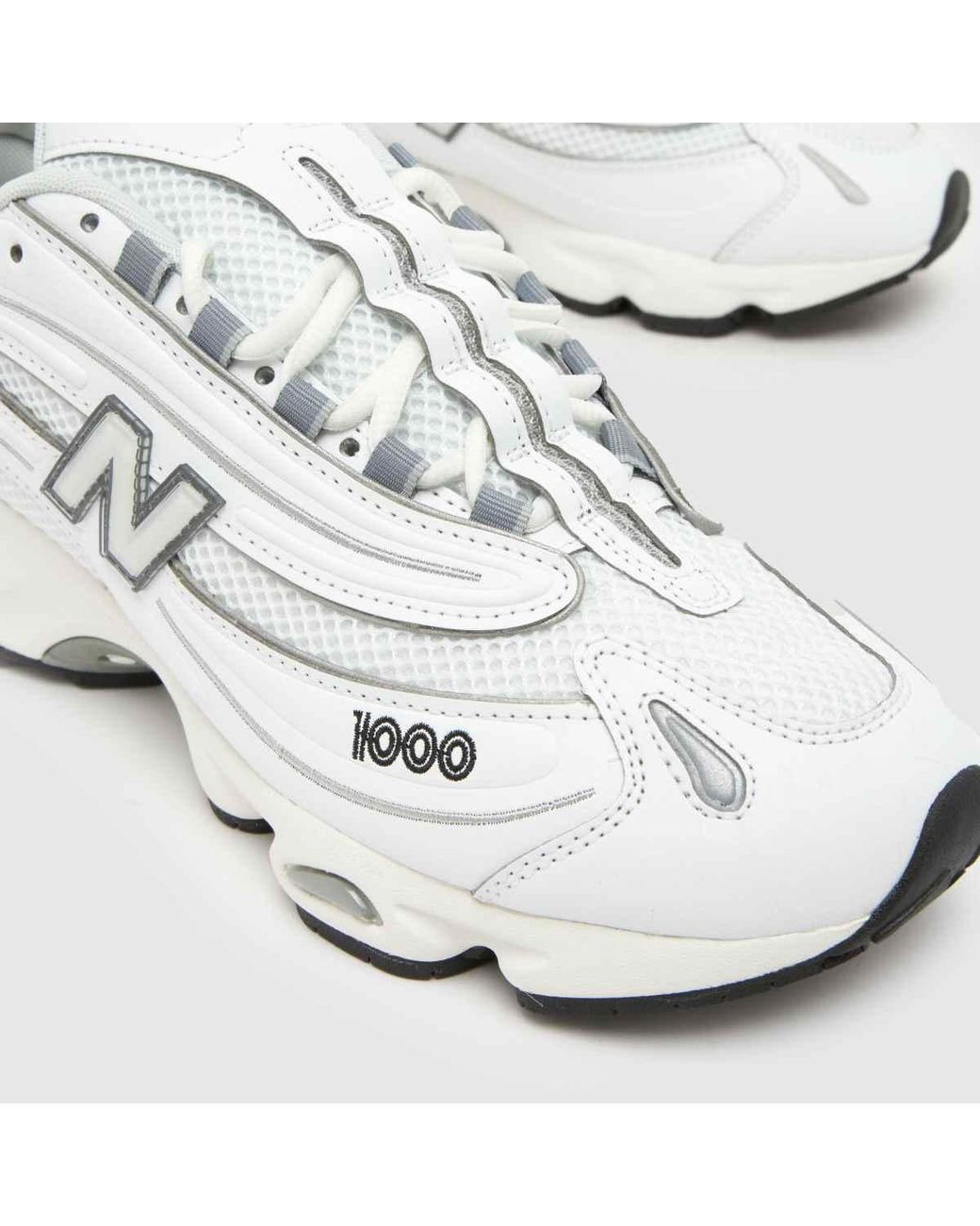 New Balance White 1000 Trainers for men