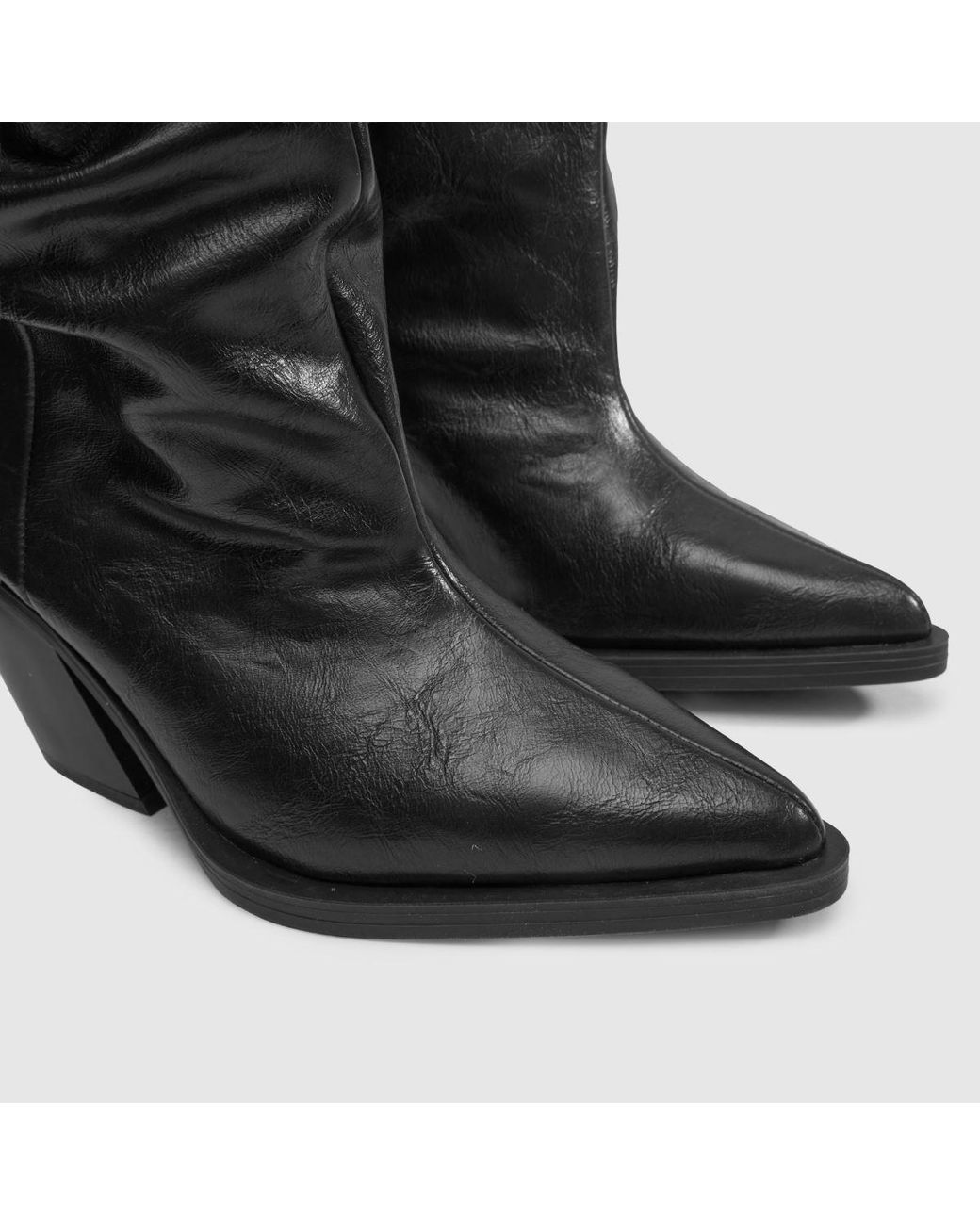 SIMMI Black Gamela Knee Boots