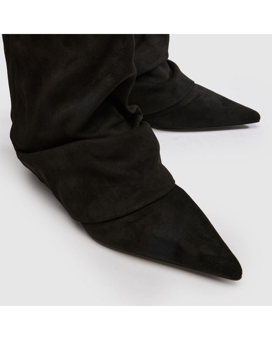SIMMI Black Dixee Ruched Boots