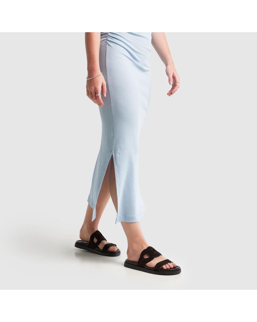 Steve Madden Black Myrtle Sandals