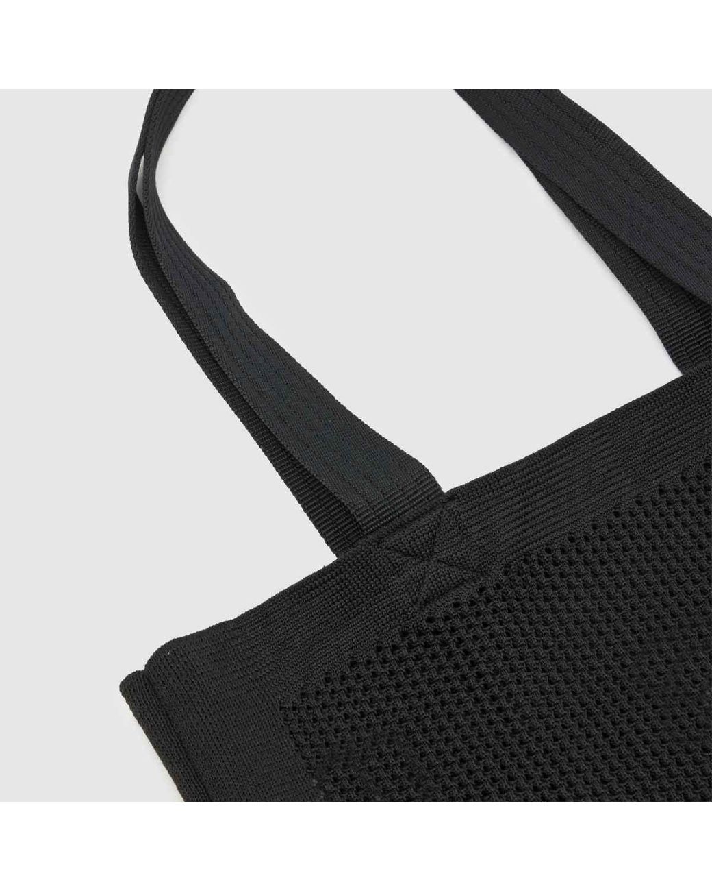 Adidas Black Crochet Tote Bag