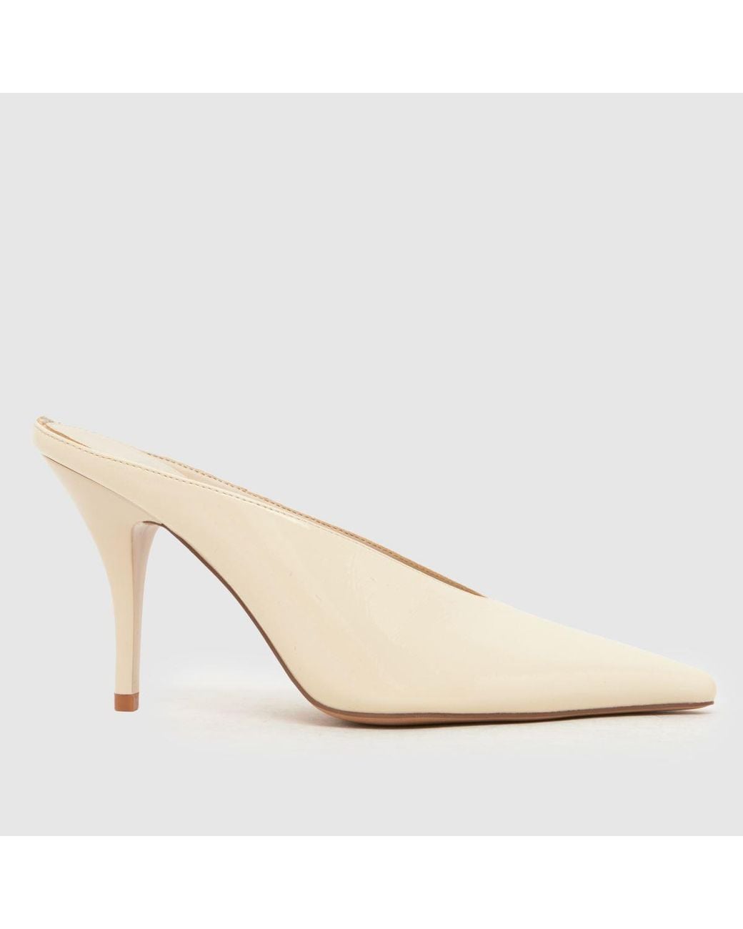 Schuh Natural Sonja Court Mule High Heels
