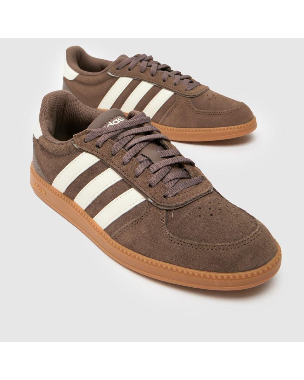 Adidas Brown Breaknet Sleek Trainers