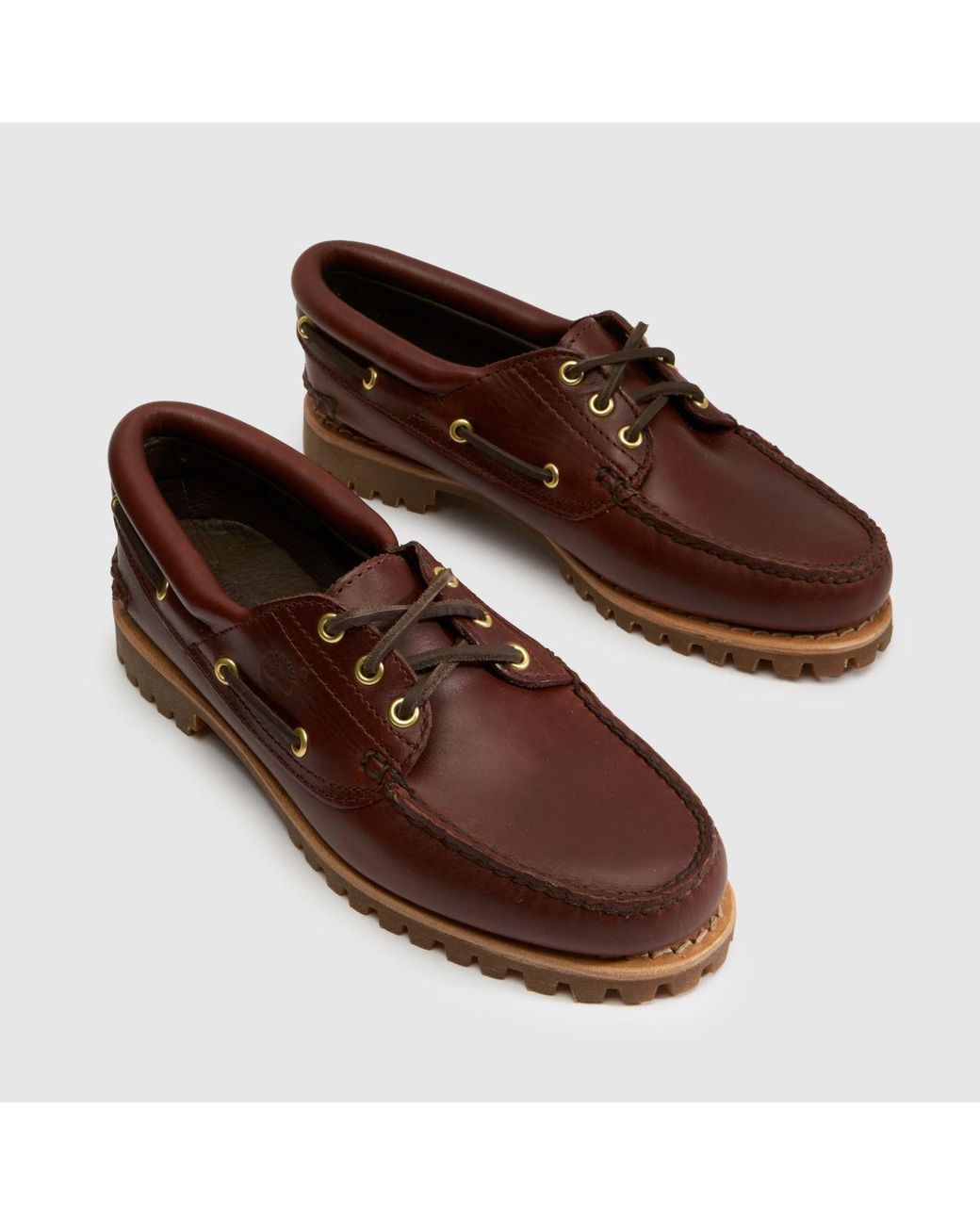 Timberland Brown Authentic Boat Flats