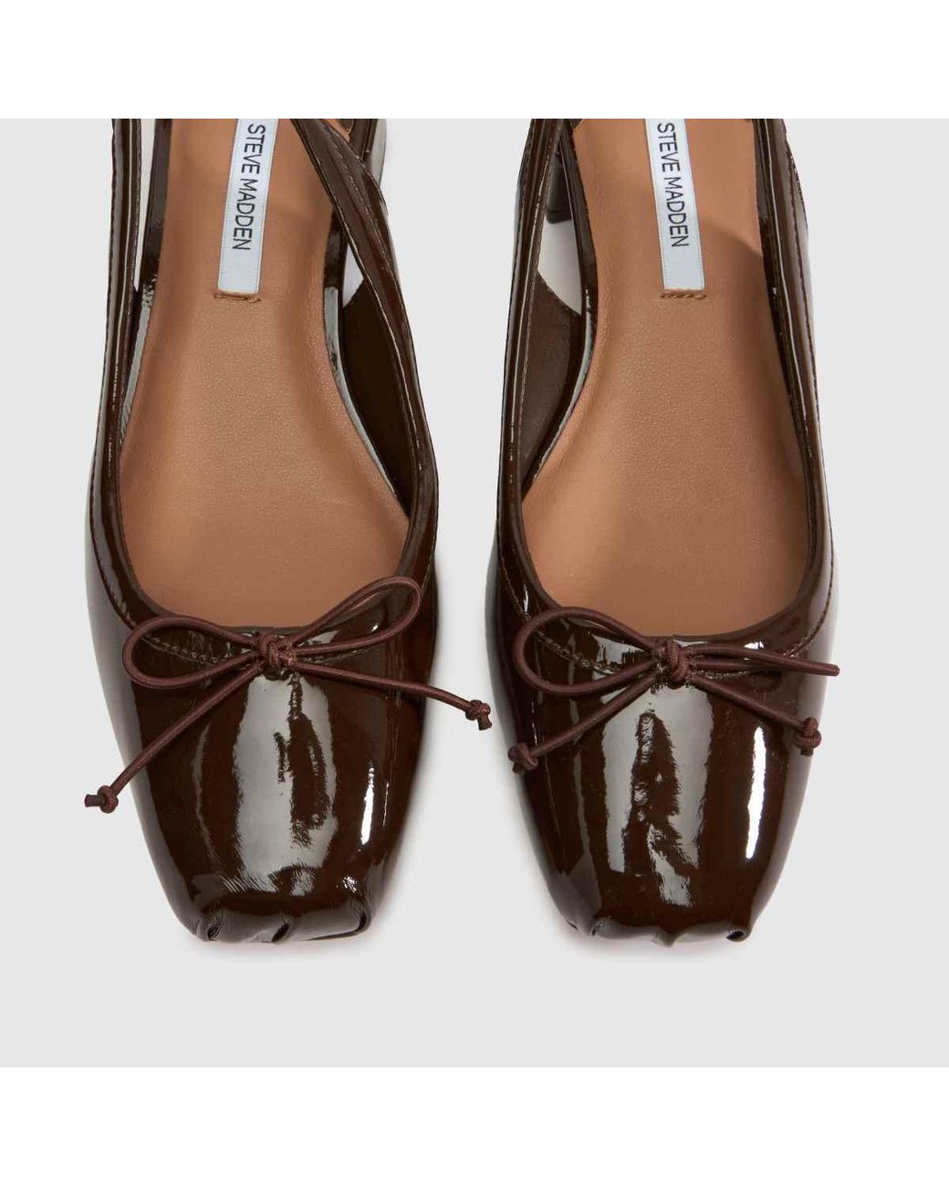 Steve Madden Brown Loved Sling-Back High Heels