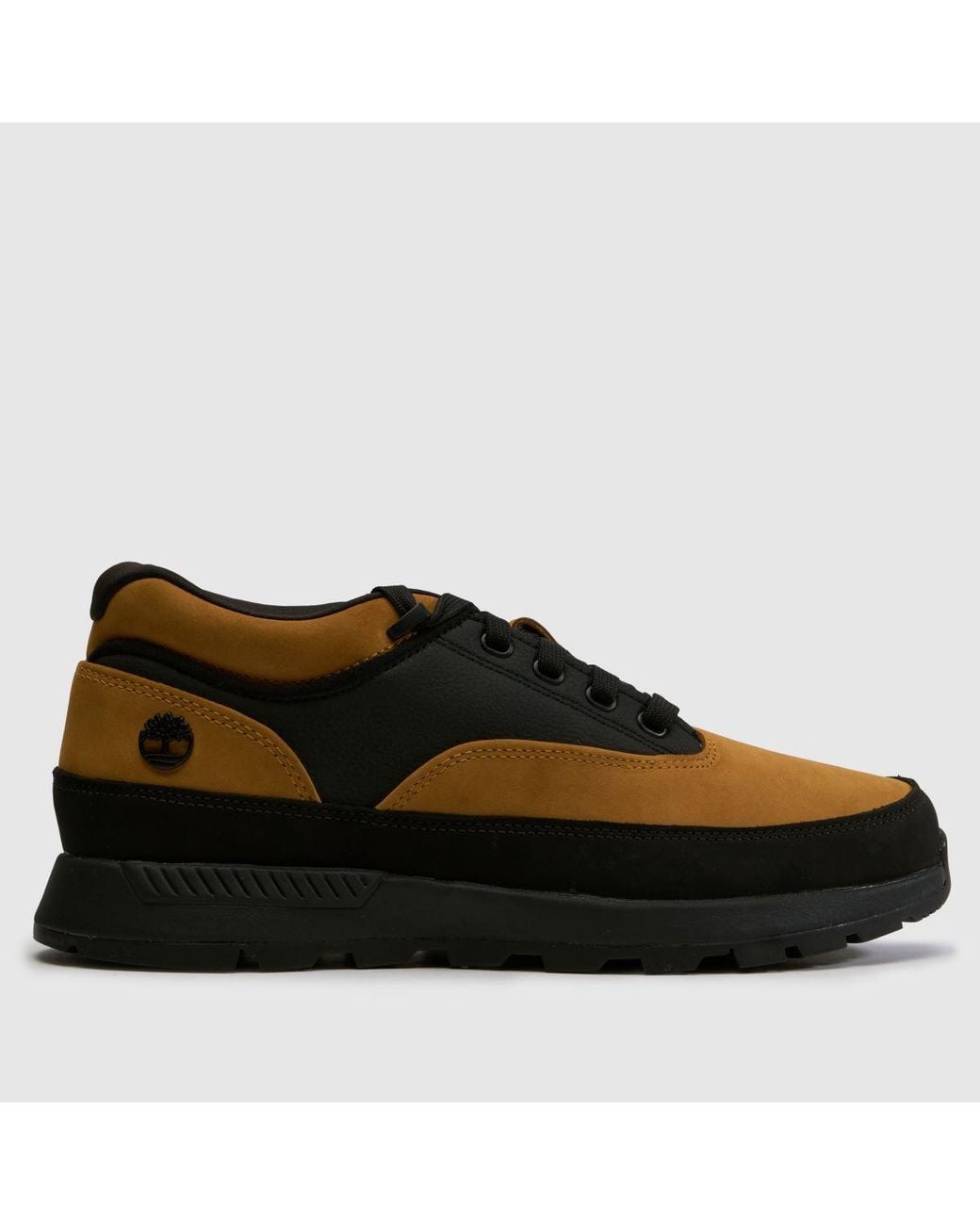 Timberland Black Euro Grid Mid Shoes for men
