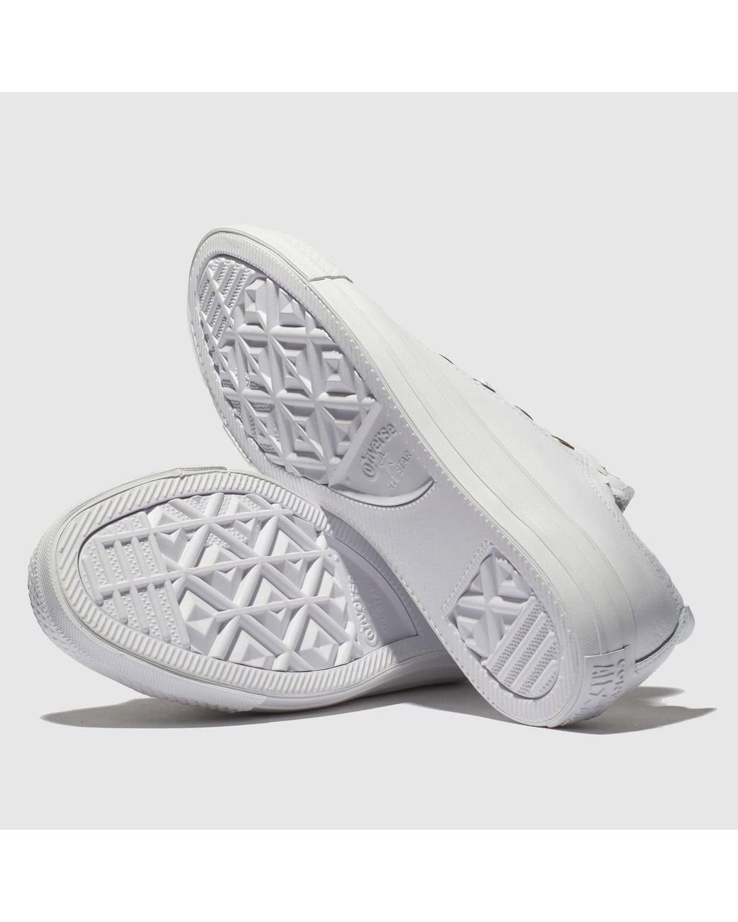 Converse All Star Frilly Thrills Ox Trainers in White | Lyst UK