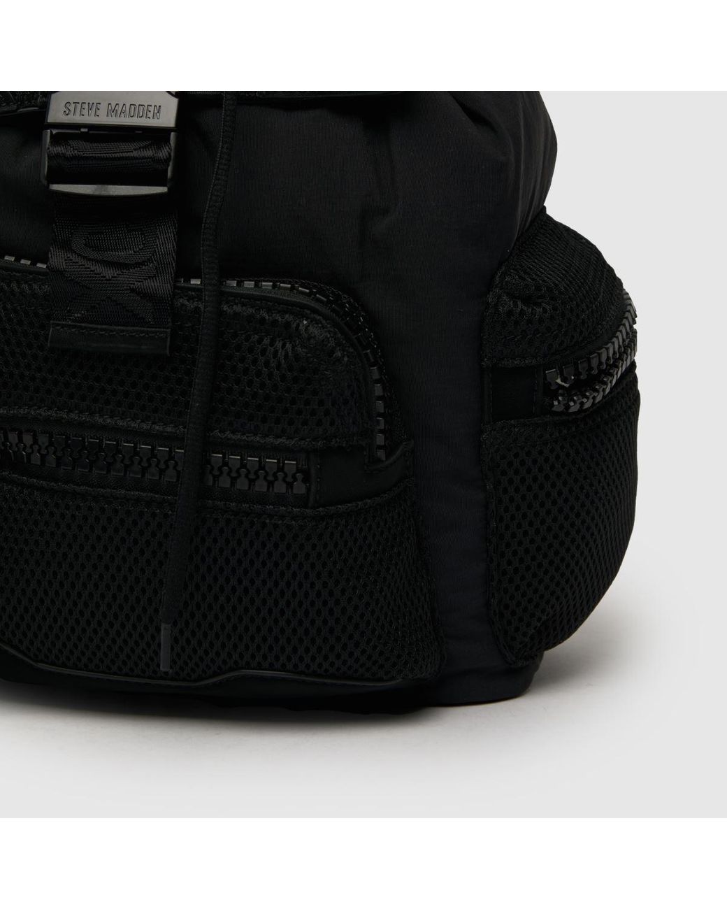 Steve Madden Black Bmech Backpack