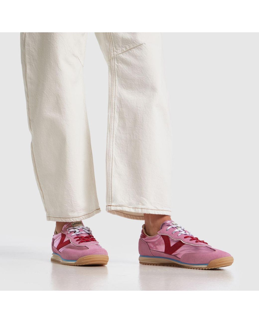 Victoria Pink Saturno Trainers