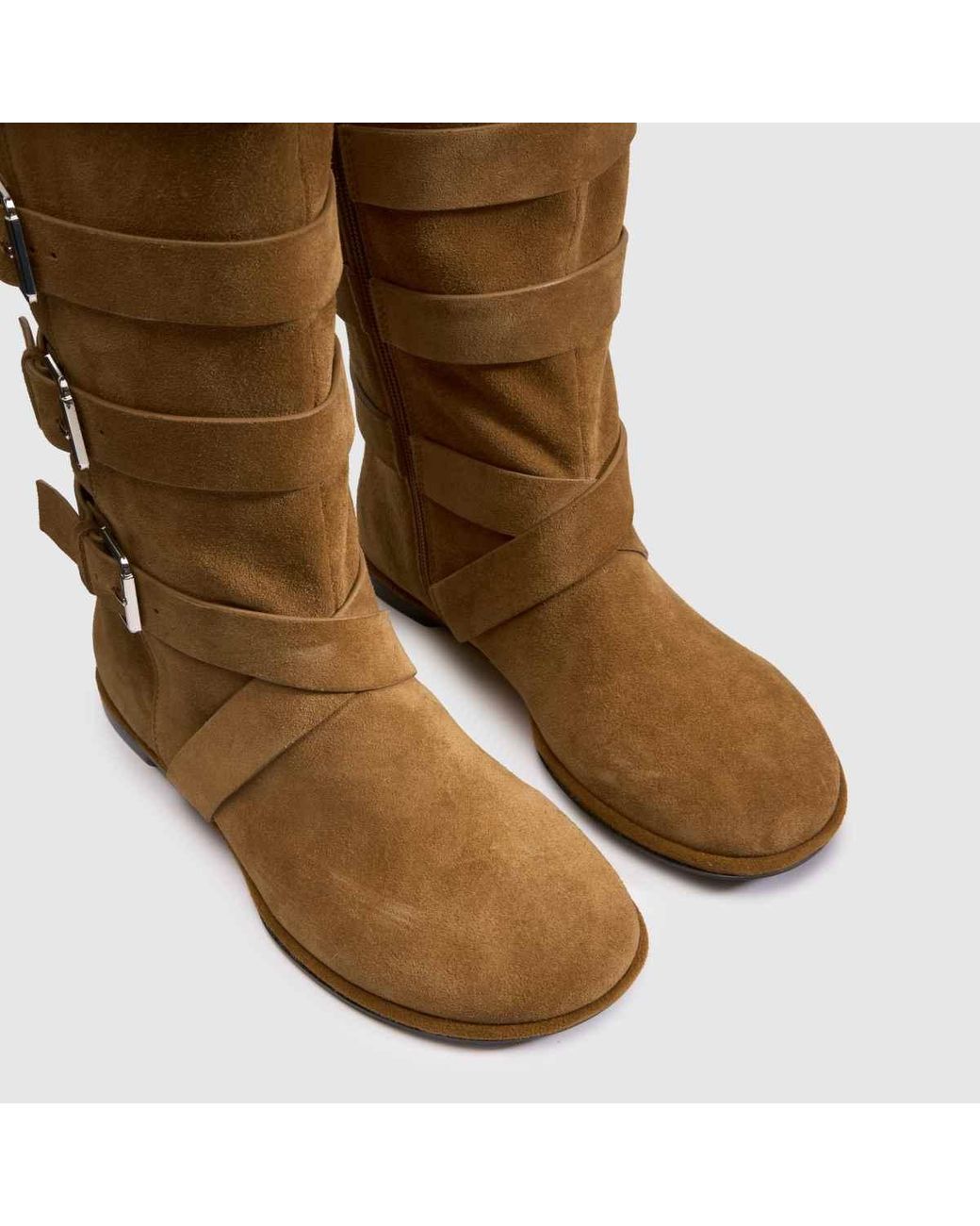 Schuh Brown Dorsten Suede Pirate Boots