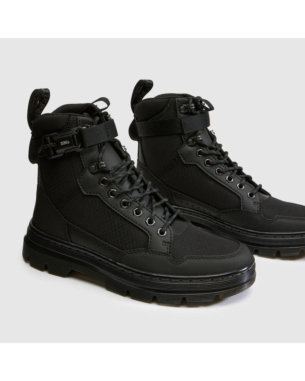 Dr. Martens Black Combs Tech Mk.02 Boots