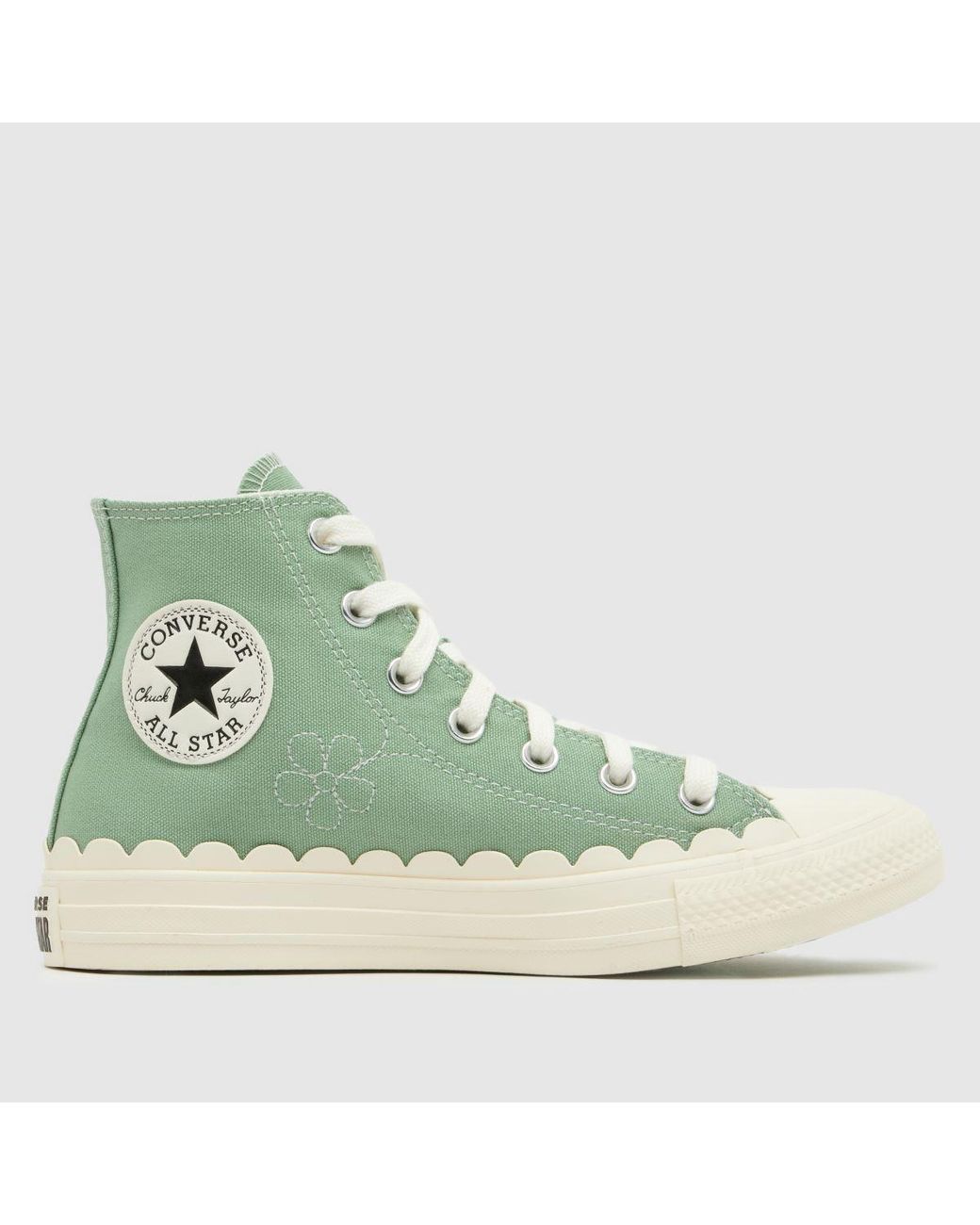 Converse Green All Star Hi Trainers