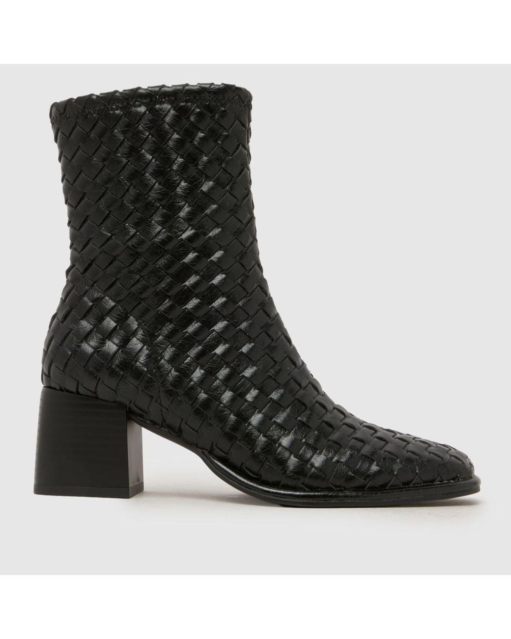 Schuh Black Bonnie Sock Boots