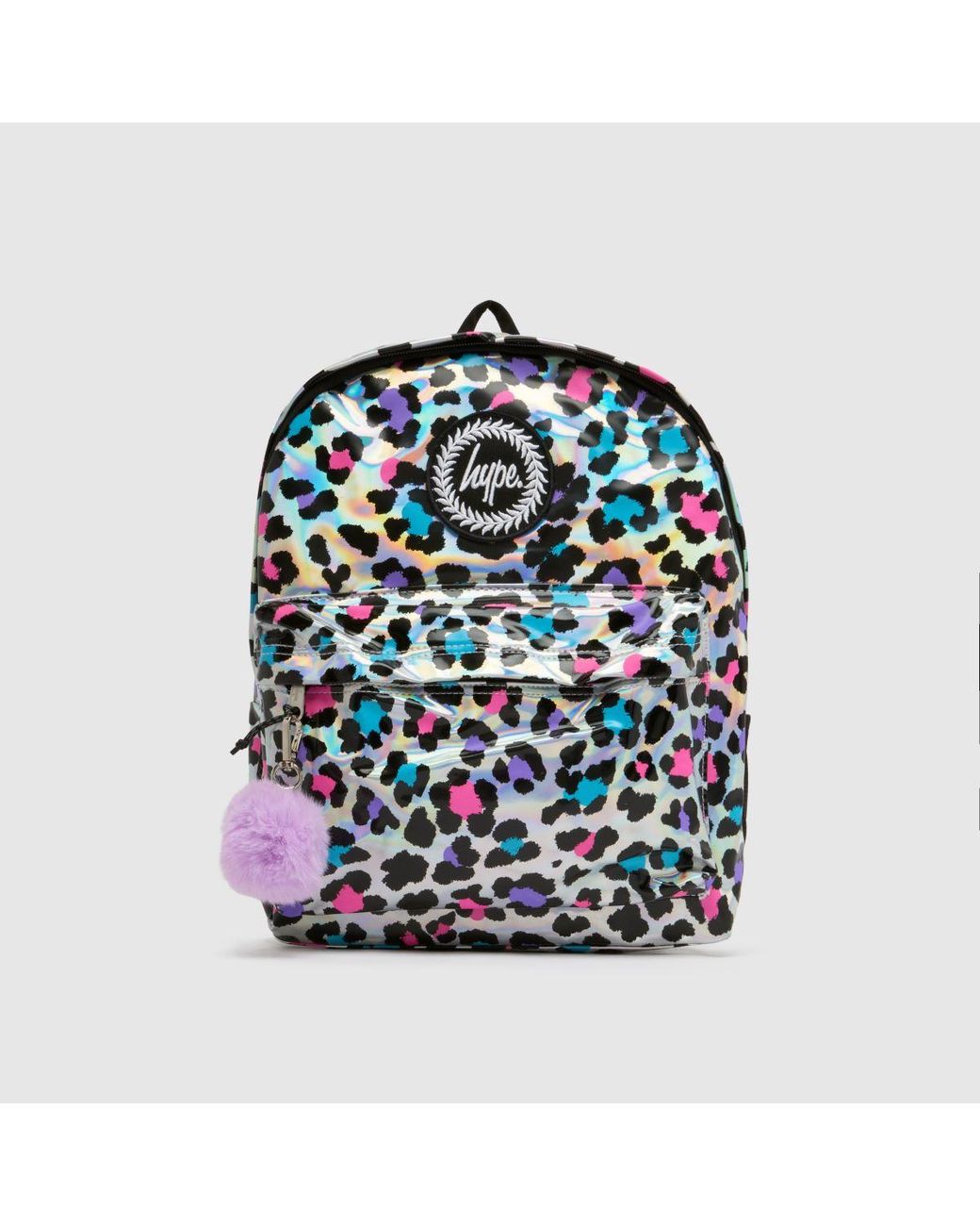 Hype Blue Leopard Backpack