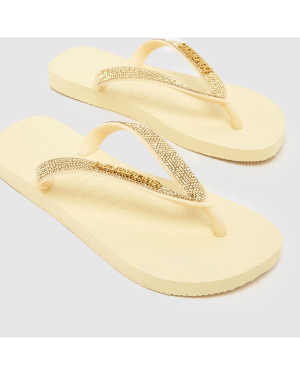 Havaianas Metallic Top Glow Flip Sandals