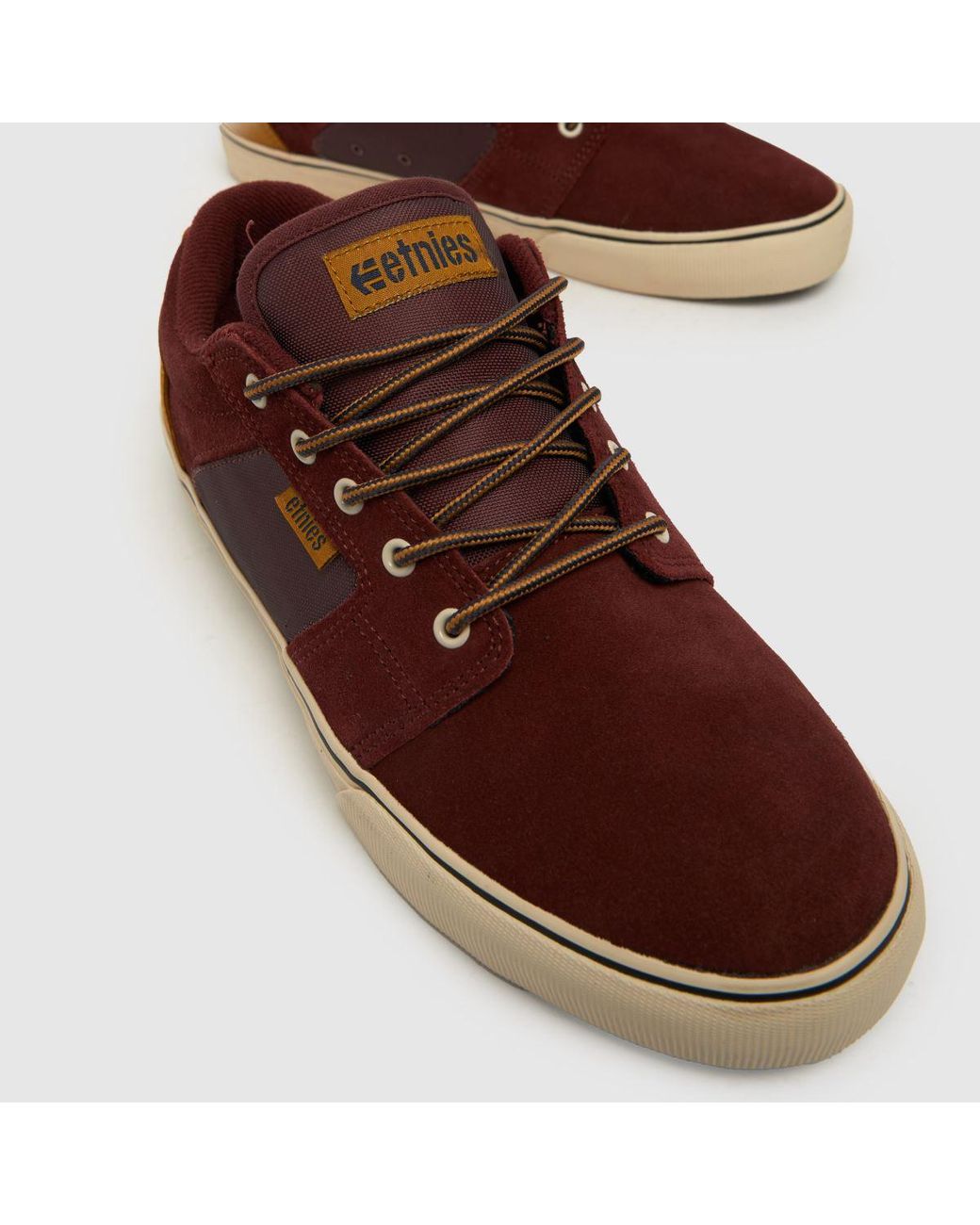 Etnies Brown Barge Ls Trainers for men