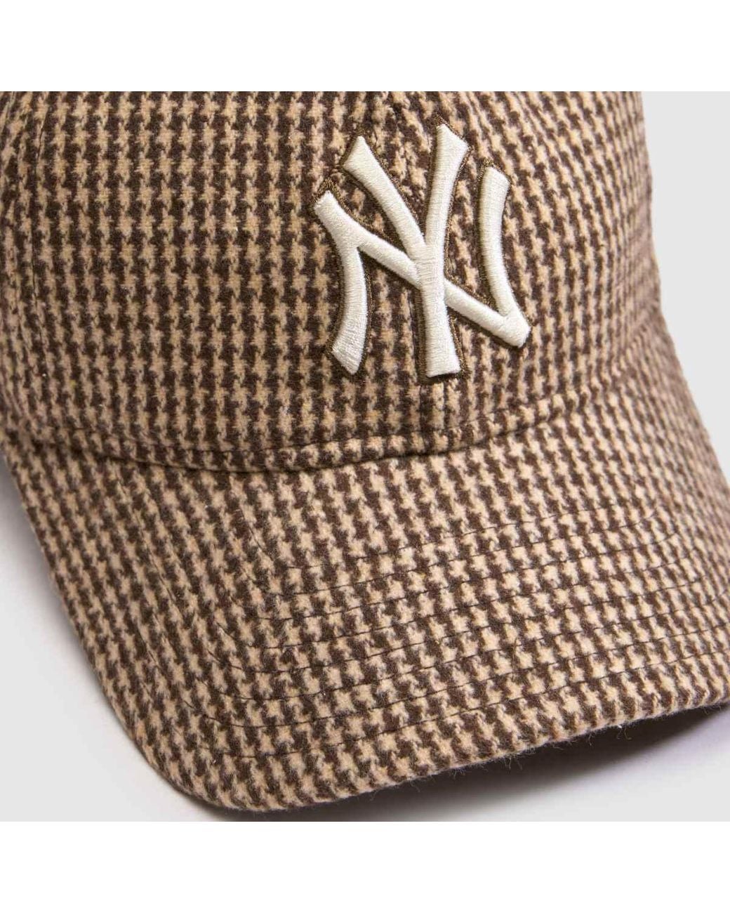 KTZ Brown 9Twenty Houndstooth Cap