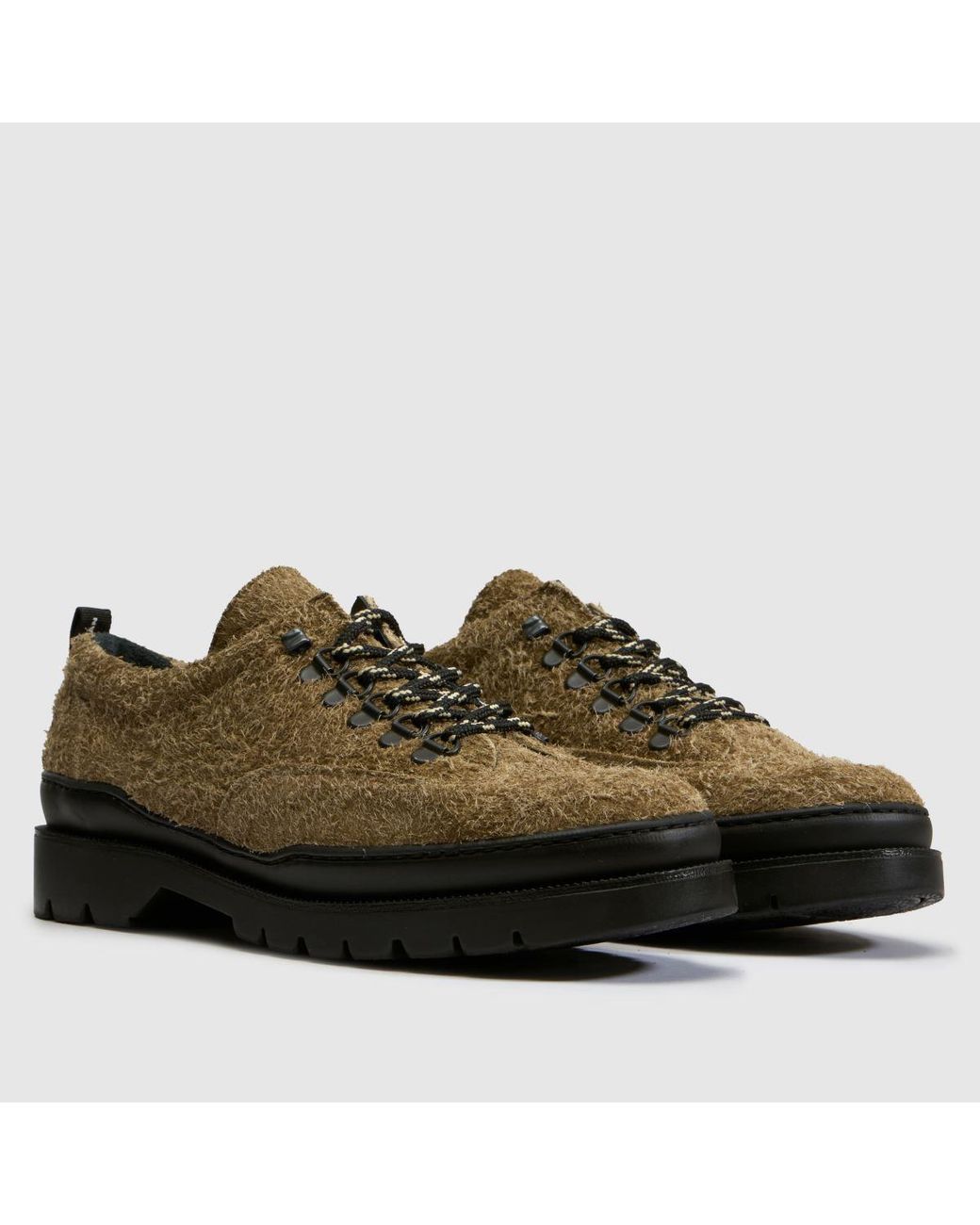 Kleman Brown Courrier 2 Fur Shoes for men