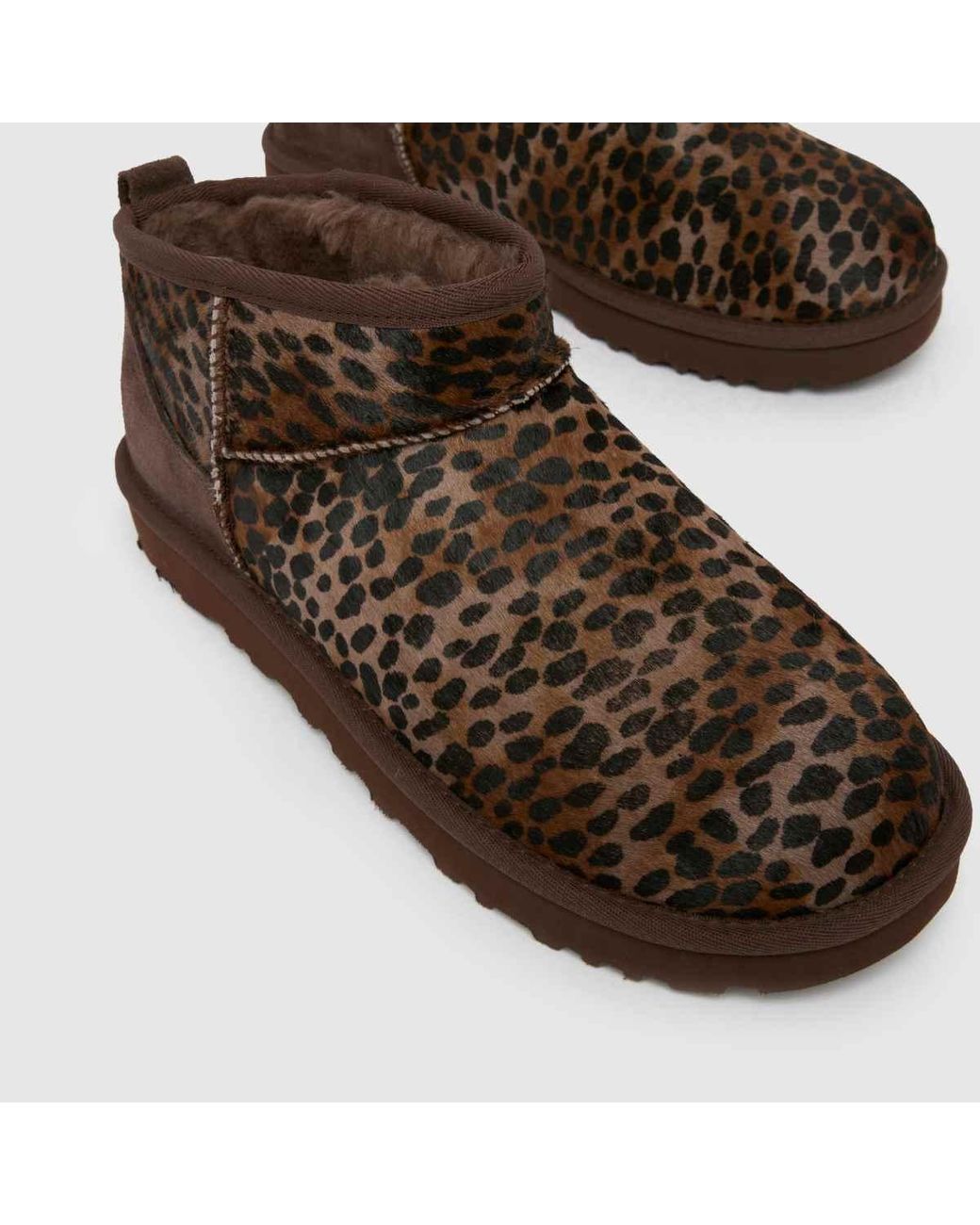 Ugg Brown Classic Ultra Mini Caspian Boots