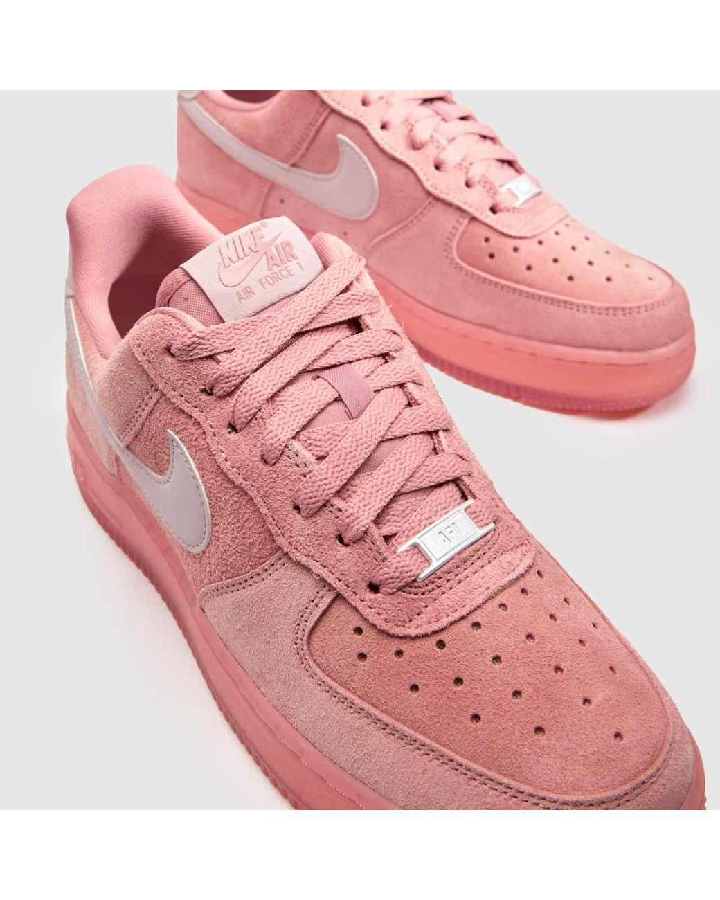 Nike Pink Air Force 1 Trainers