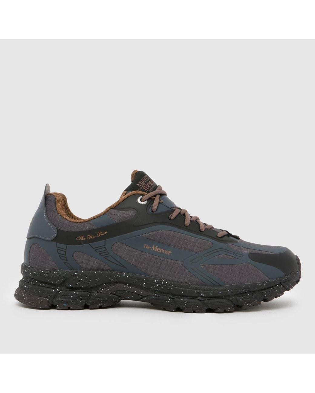 Mercer Black Re-Run Outdoor Trainers for men