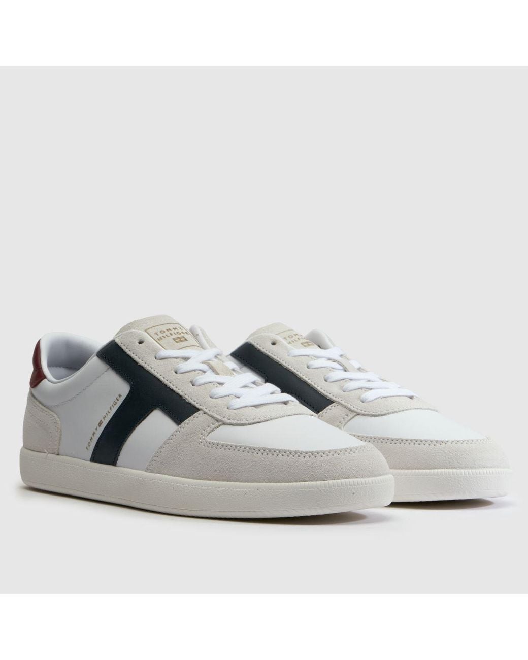 Tommy Hilfiger Gray Tribeca Trainers for men