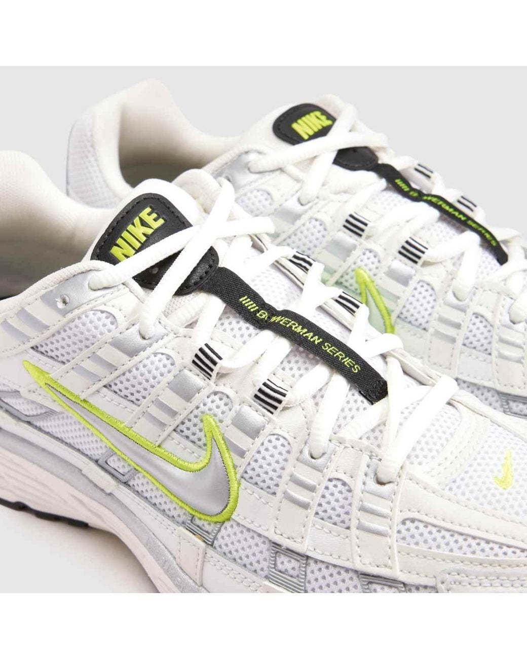 Nike White P-6000 Trainers for men