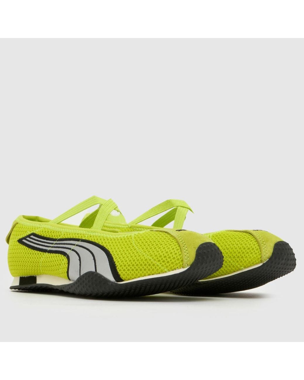 PUMA Yellow H-Street Ballet Trainers