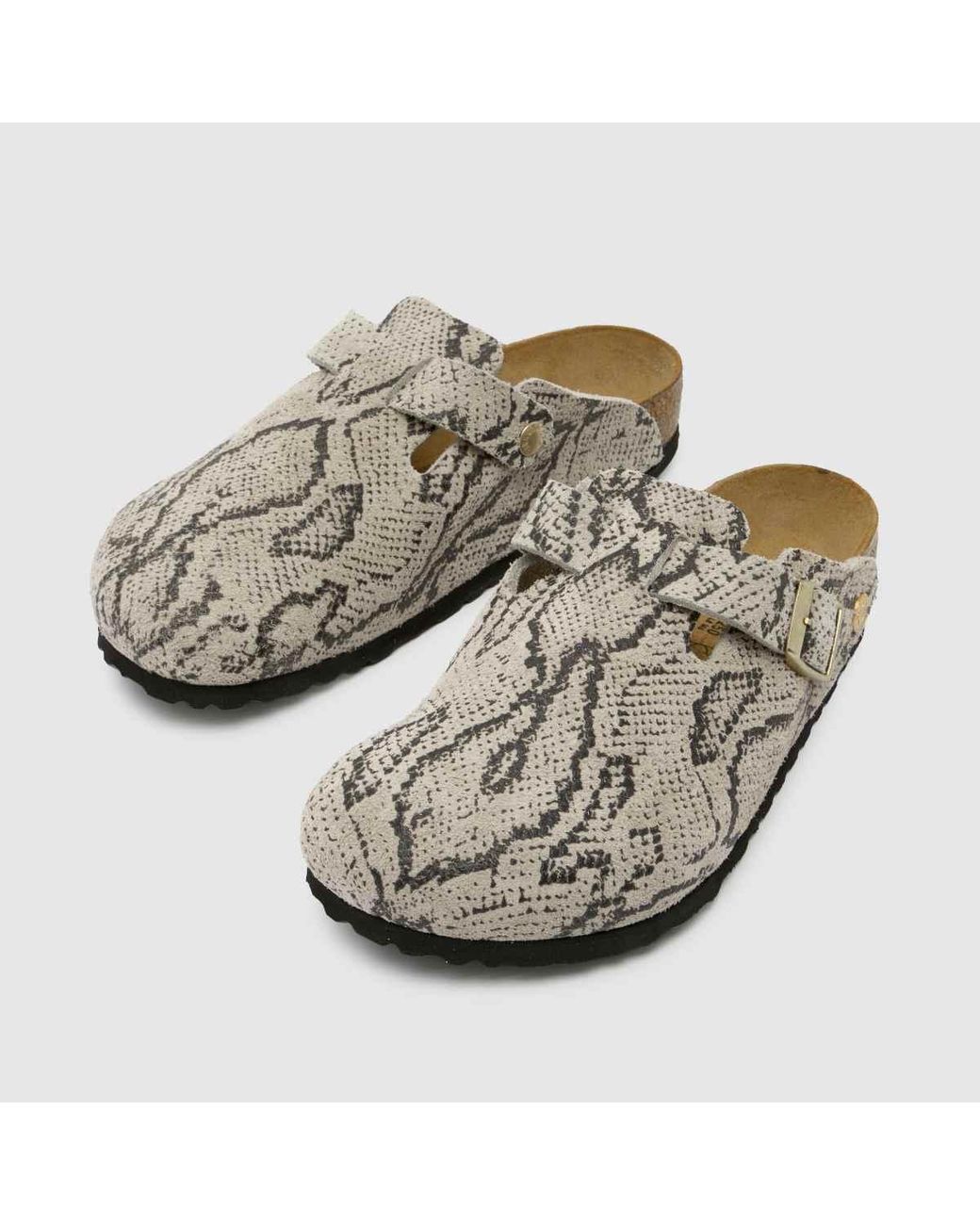 Birkenstock Brown Boston Clog Sandals