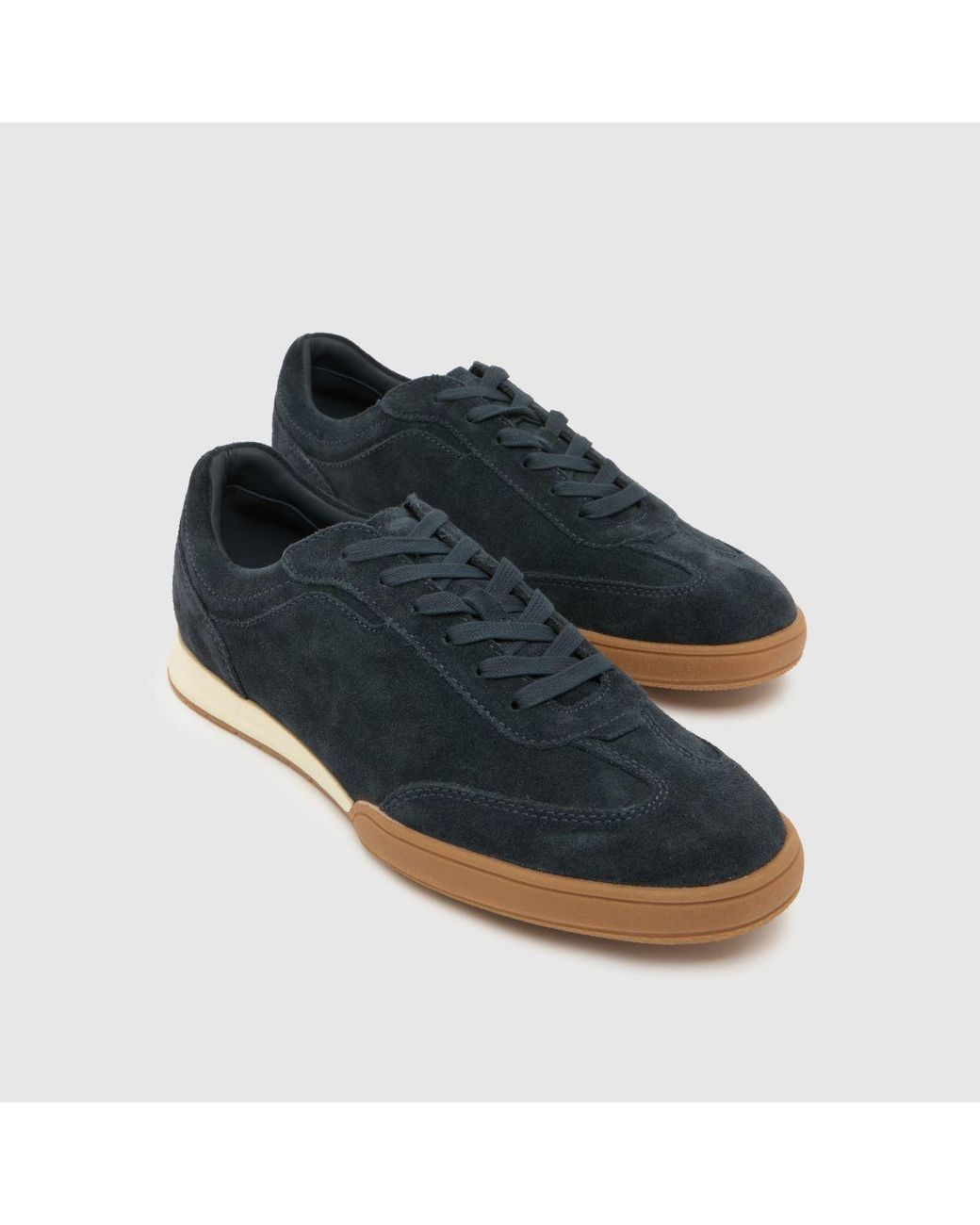 Schuh Blue Waldorf Suede Trainers for men