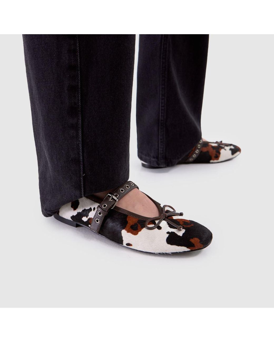 Bibi Lou Black Nashira Ballet Flats