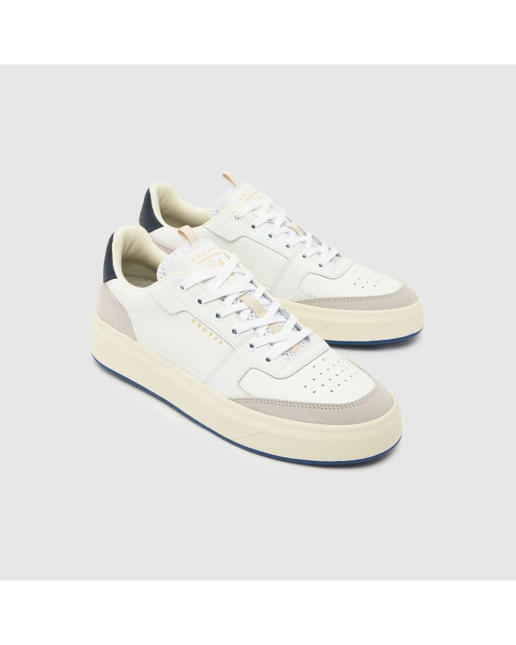 Cruyff White Endorsed Pro Trainers for men
