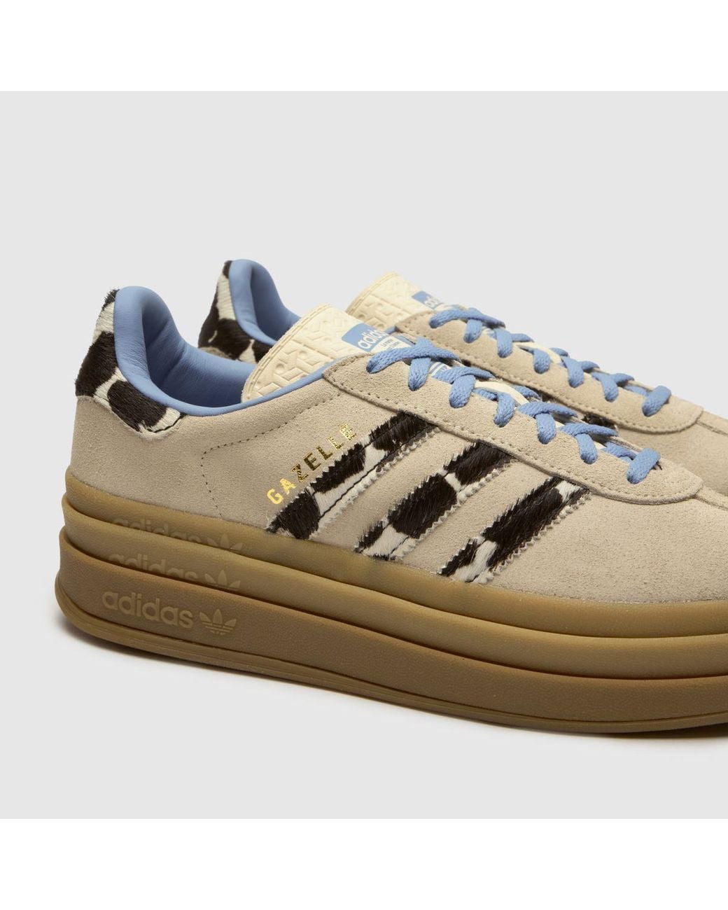 Adidas Brown Gazelle Bold Trainers