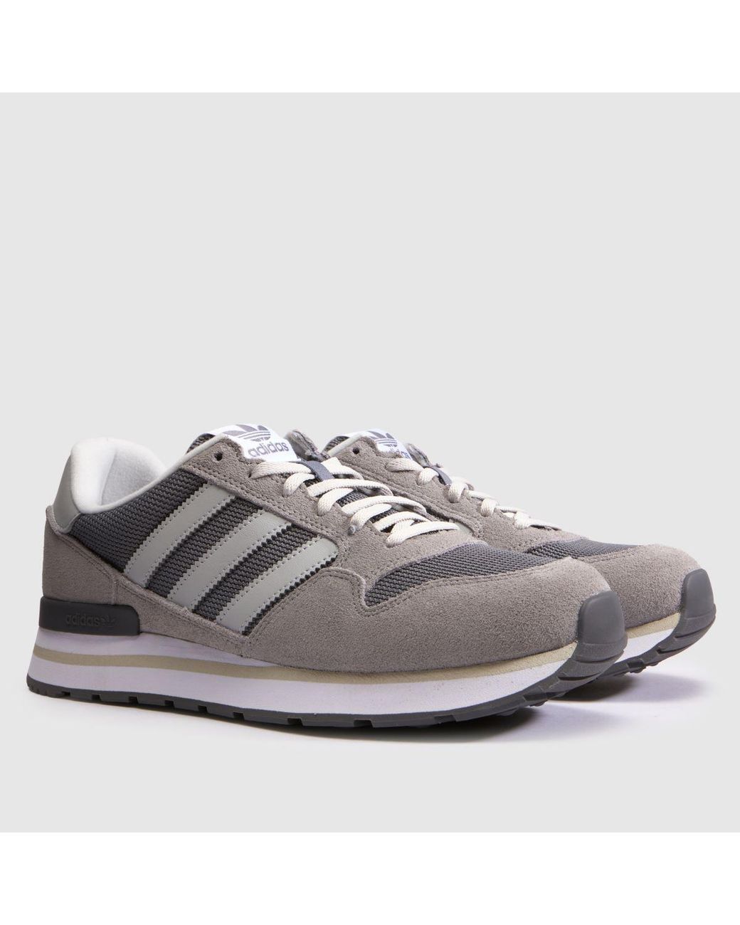 Adidas Gray Zx 500 Trainers for men