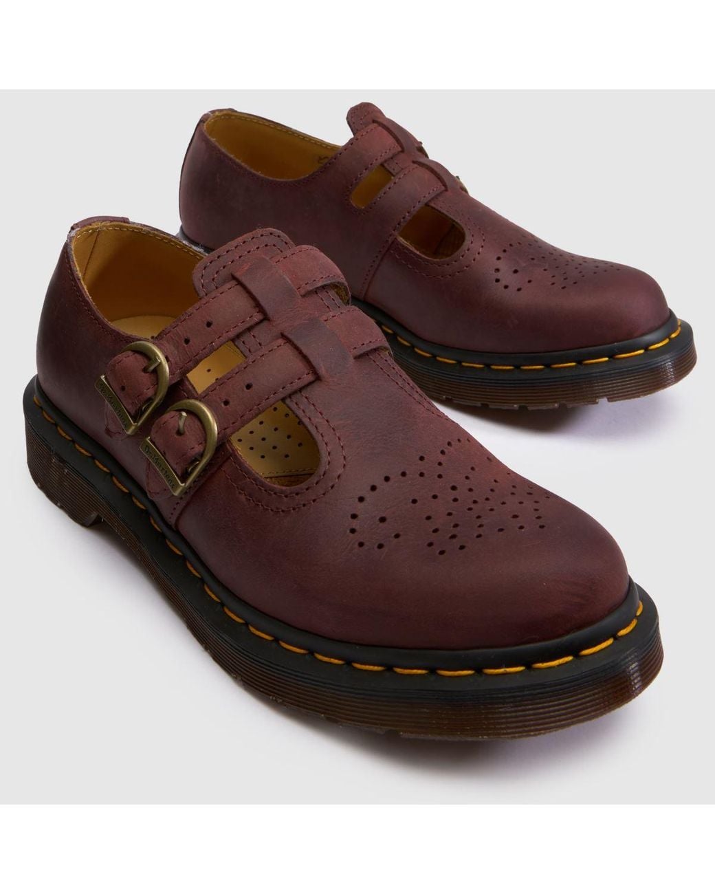 Dr. Martens Brown 8065 Mary Jane Flats