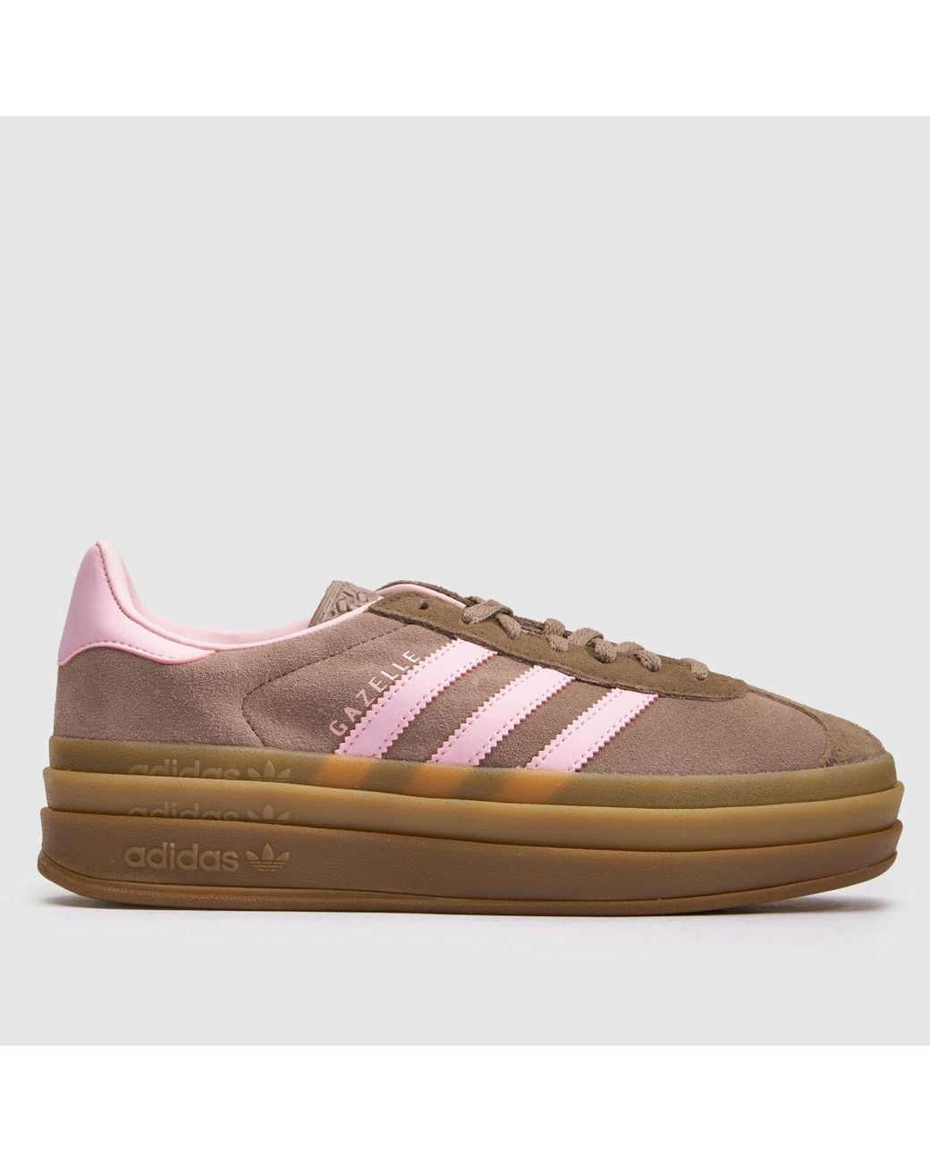 Adidas Brown Gazelle Bold Trainers